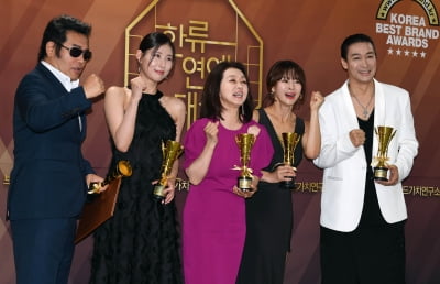 김보성-천무스테파니-문희경-예지원-신성우, 힘찬 파이팅![TEN포토]