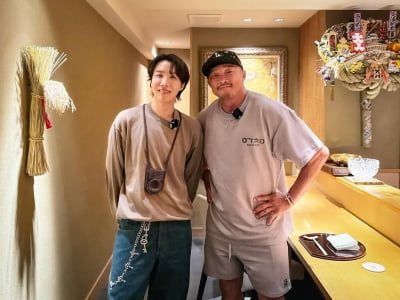 추성훈, '부동산 270억' BTS제이홉 찐팬 인증…이 조합 실화냐