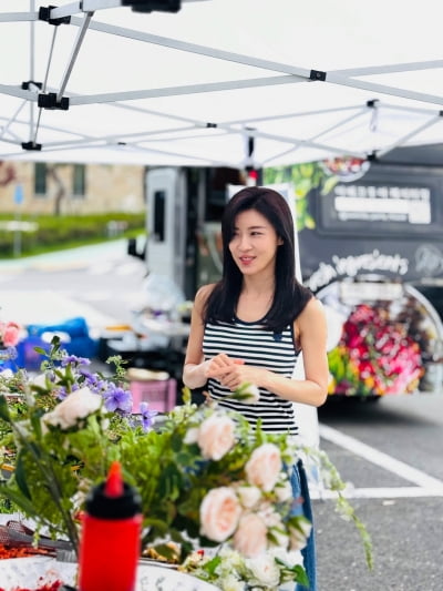 '6살 연하 김대호와 ♥핑크빛' 하지원, 나이 잊은 미모…연하남 반할만 하네
