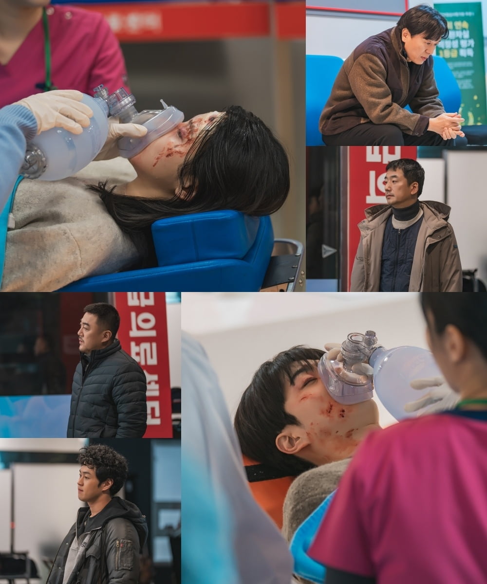 박주현, 응급실 실려왔다…父 폭행으로 처참한 몰골, 형사도 의식 불명 ('메스를든사냥꾼')