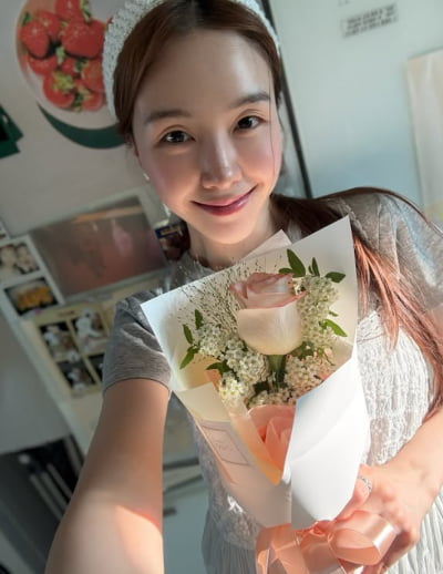 '온주완과 결혼♥' 방민아, 벌써 내조 시작…럽스타로 뮤지컬 공개 응원