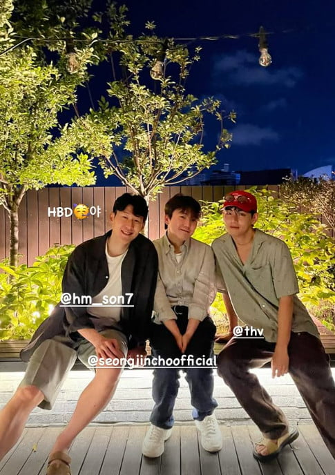 사진=뷔 SNS