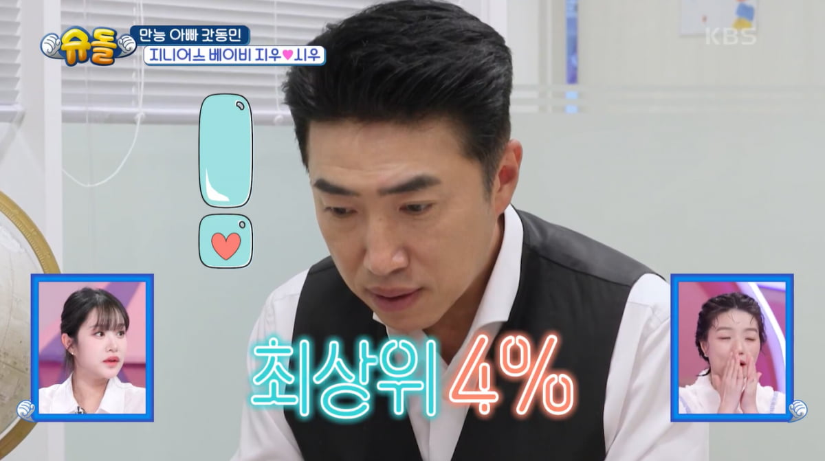 장동민 딸, 언어 능력 최상위 1% 영재 판정 받았다…또래보다 21개월 앞선 수준('슈돌')