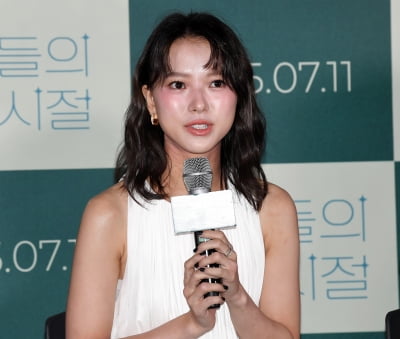 항첩여, 한국 5번째 방문...작품 들고는 처음[TEN포토]