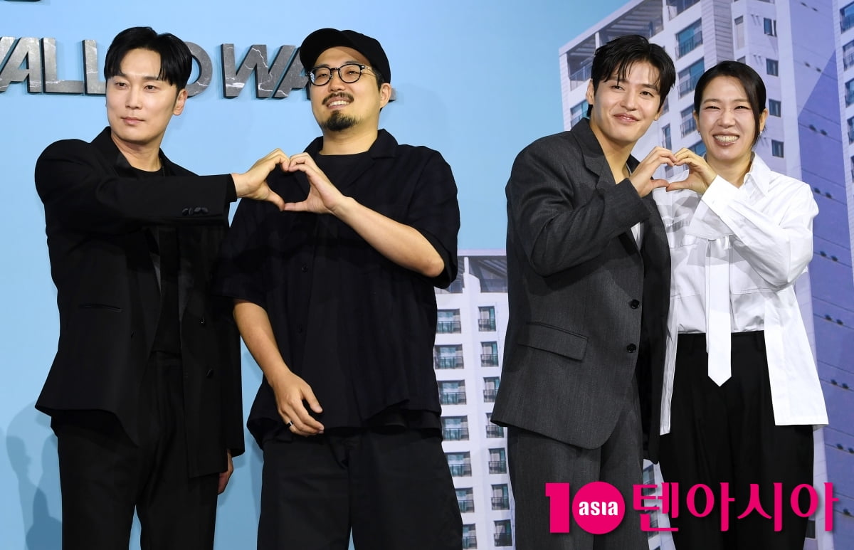 강하늘-염혜란-서현우-김태준 감독, 84제곱미터 기대하세요[TEN포토+]