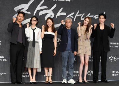 감성 누와르 '착한 사나이' 주역들[TEN포토+]