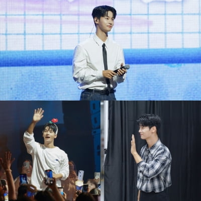 '원조 사자보이즈' 차학연, 2년여 만 아이돌 모먼트…"앞으로도 함께해"