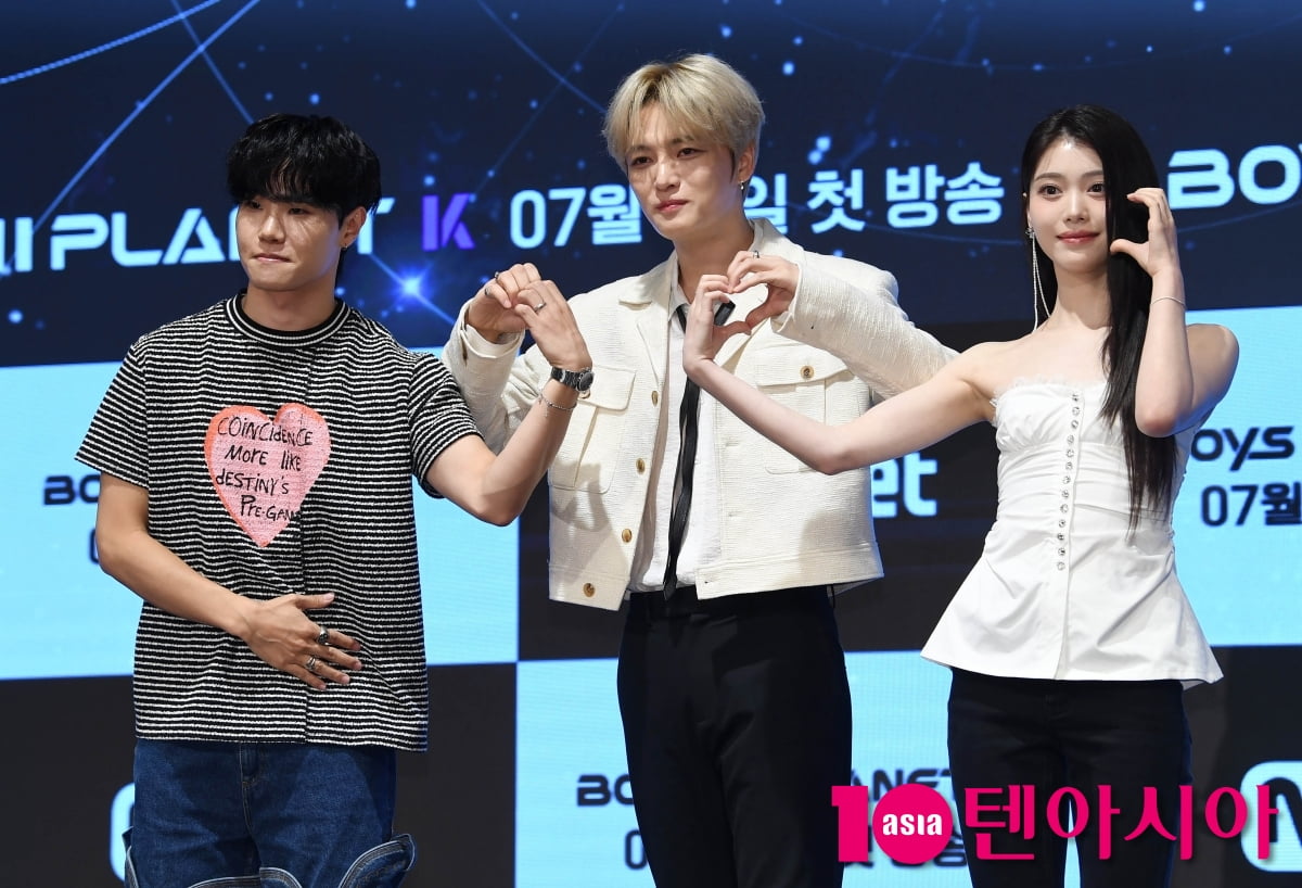 제이릭-김재중-샤오팅, 보이즈2플래닛 C 마스터[TEN포토+]