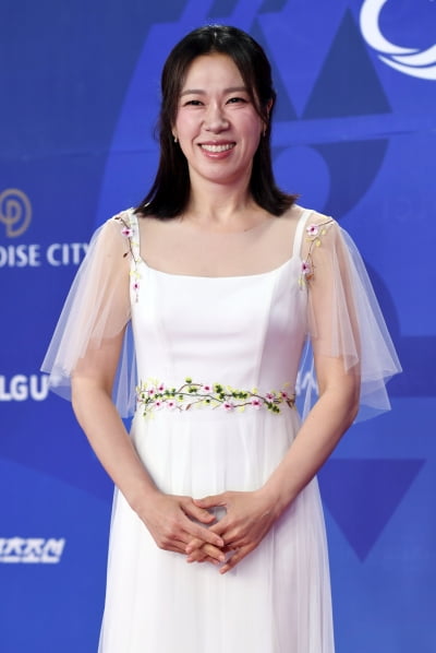 염혜란, 해맑은 미소[TEN포토+]