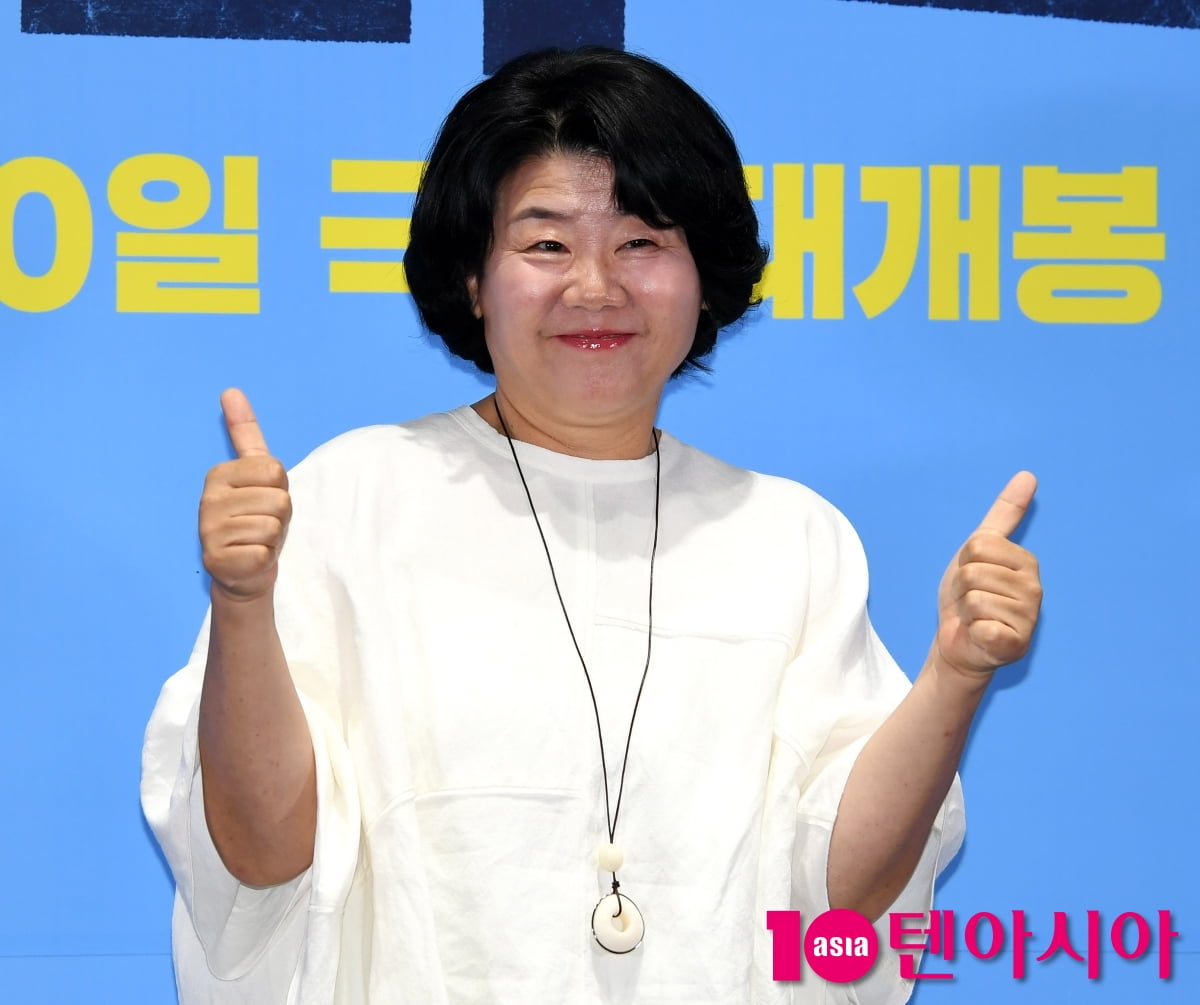 '좀비딸' 이정은, 우리 영화 최고~[TEN포토+]