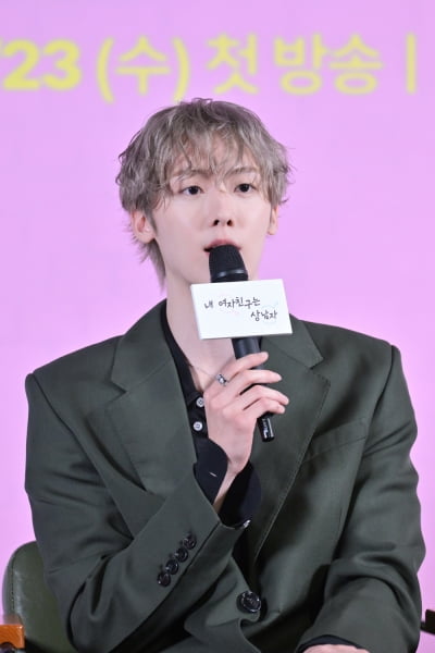 차은우는 군 입대 하는데…윤산하 "첫 주연에 KBS 편성, 걱정되더라" ('내 여자친구는 상남자')