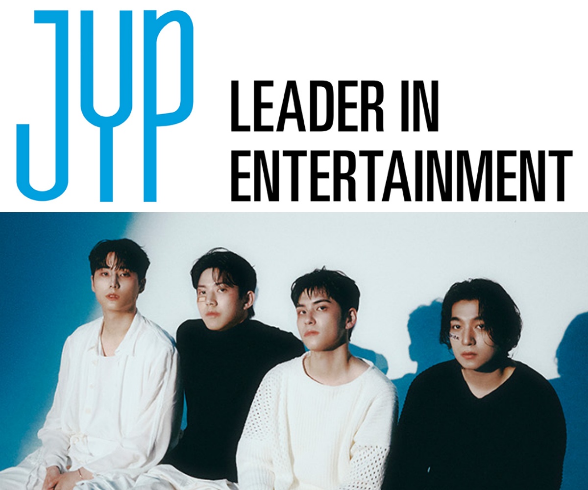 JYP엔터테인먼트 로고, 그룹 데이식스/사진제공=JYP엔터테인먼트
