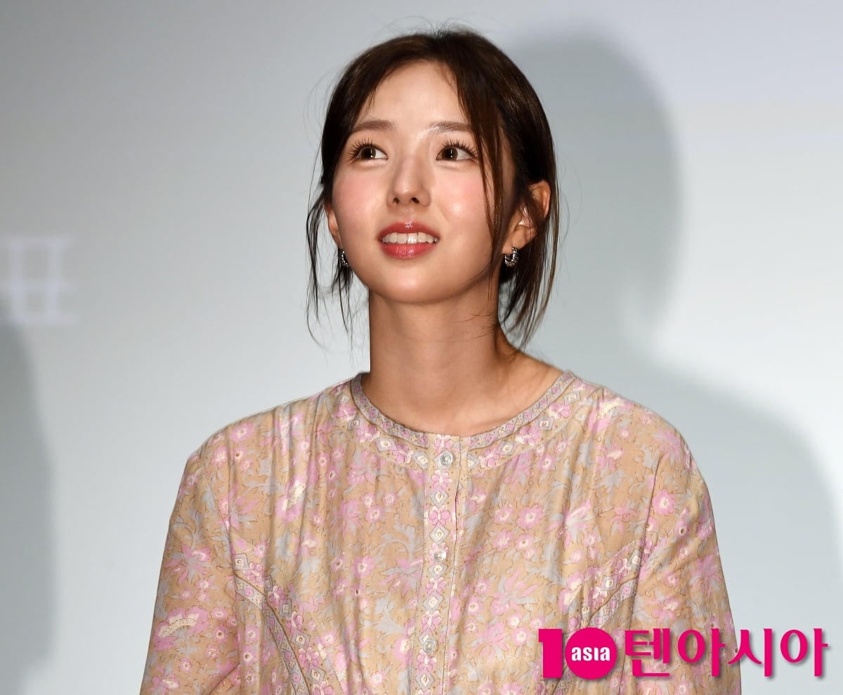 채수빈, 설레이는 관객과의 만남...청아하게[TEN포토+]