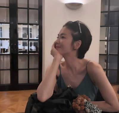 송혜교, 숏컷하니 차은우급 잘생김…예쁘고 훈훈하고 혼자 다 해