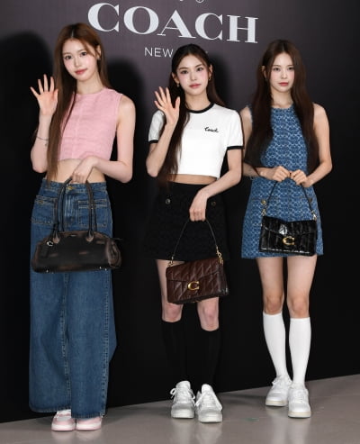 이즈나(izna) 방지민-마이-정세비, 손 흔드는 인형들[TEN포토+]
