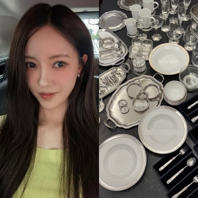 '금융맨♥' 효민, 요리 100인분 했다더니…스케일이 다른 신혼 선물