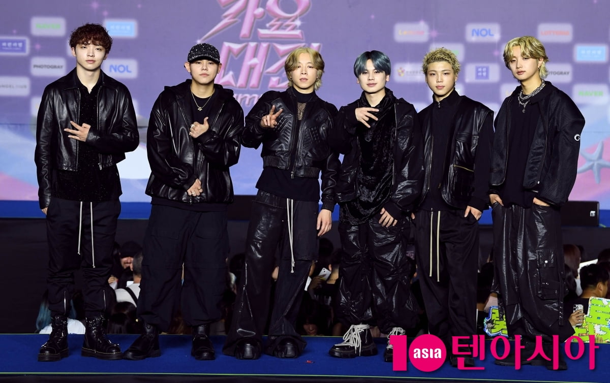 비퍼스트, 한국 가요대전 찾은 일본 아이돌[TEN포토]