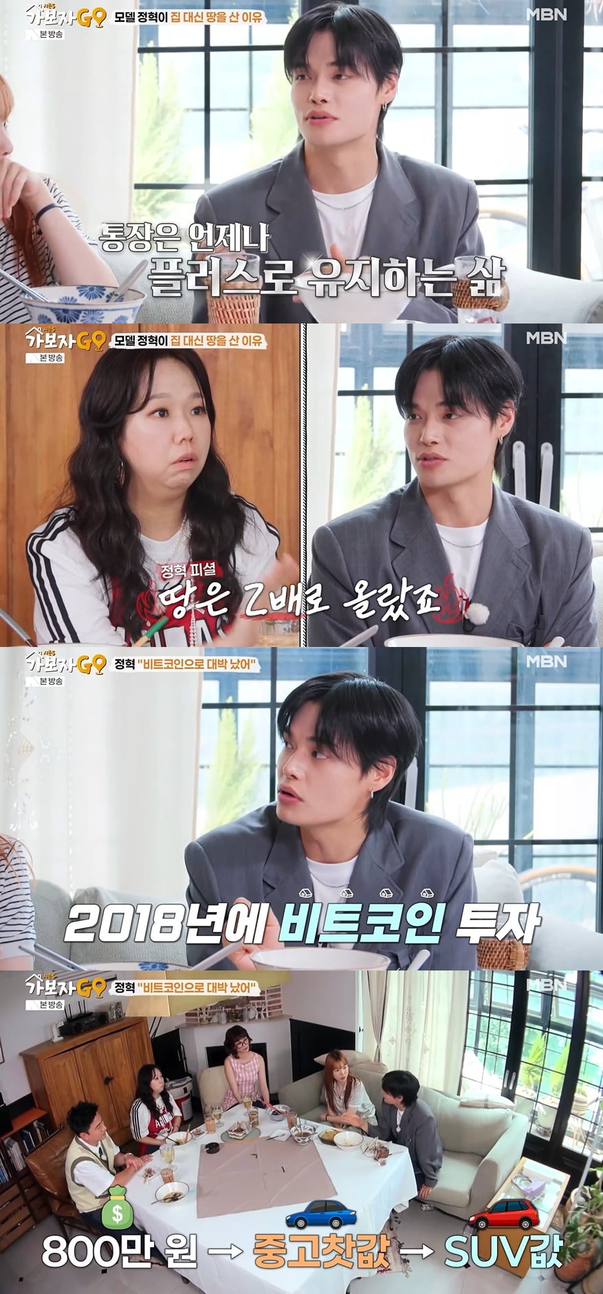정혁, 비트코인 풀 매수로 몇십억 폭등…"통장에 천만원도 없었다" ('가보자고')