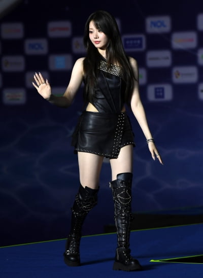 베이비몬스터 로라, 귀엽게 볼콕[TEN포토+]