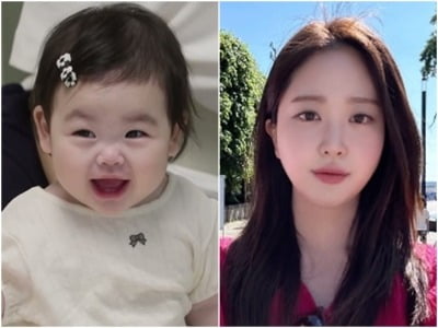 '박수홍♥' 김다예, 33kg 폭풍 감량했다더니…9개월 만에 훌쩍 큰 딸 근황 공개 ('슈돌')