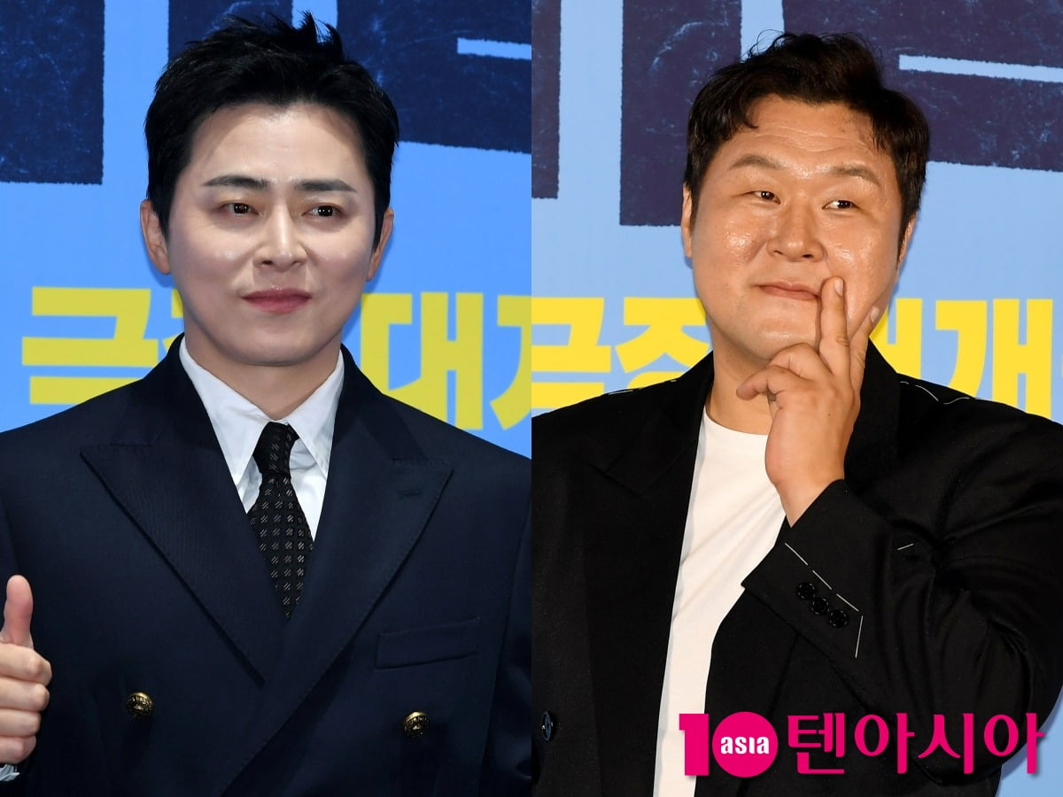 '좀비딸'의 조정석, 윤경호. / 사진=텐아시아DB