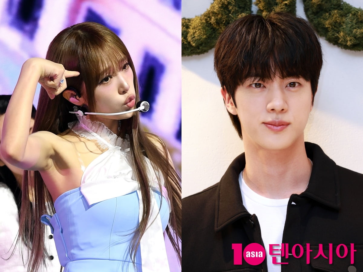 가수 최예나, 그룹 방탄소년단 진/사진=텐아시아 사진DB