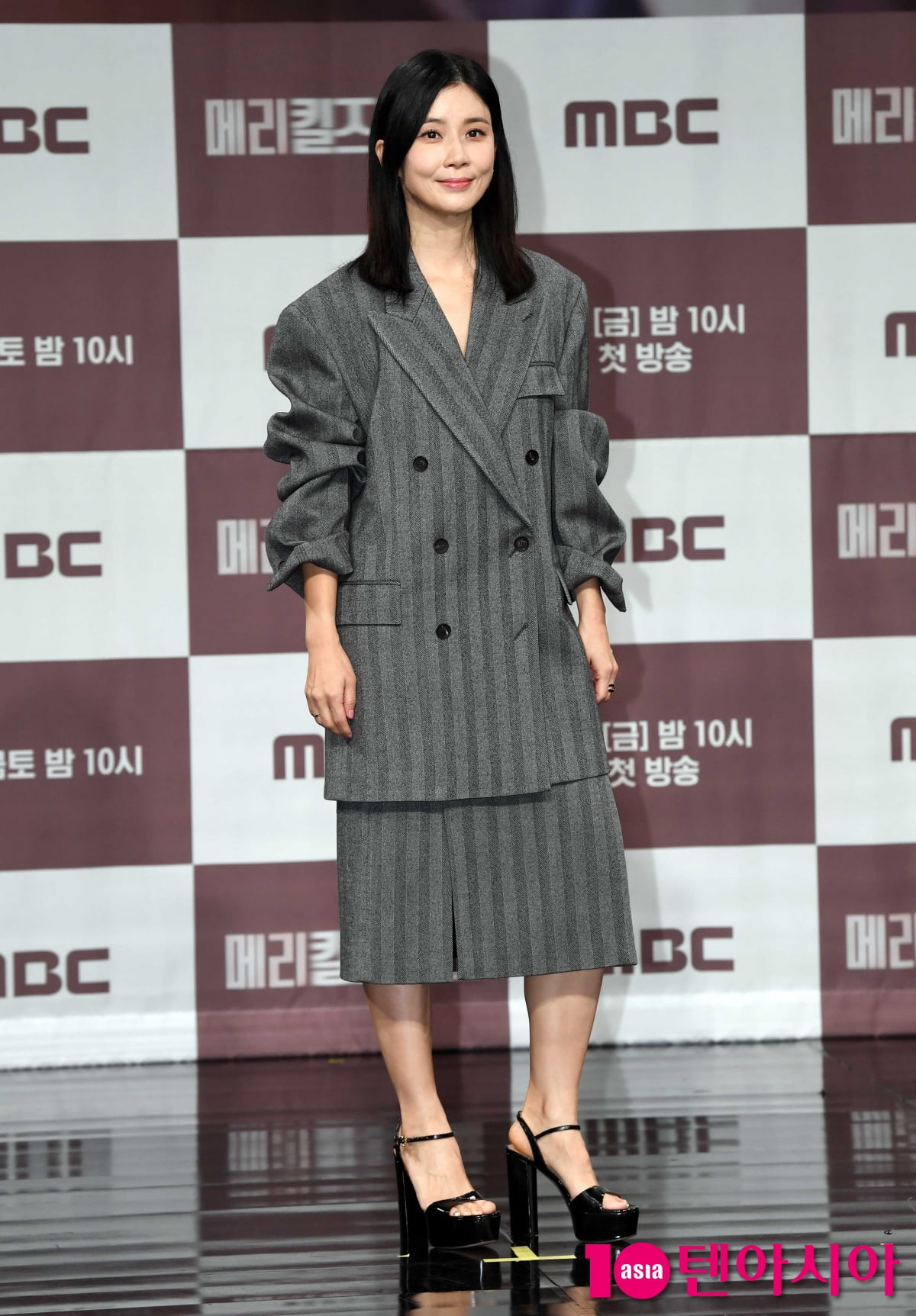 이보영, 13년만에 MBC 드라마...변함없는 미모 [TEN포토+]