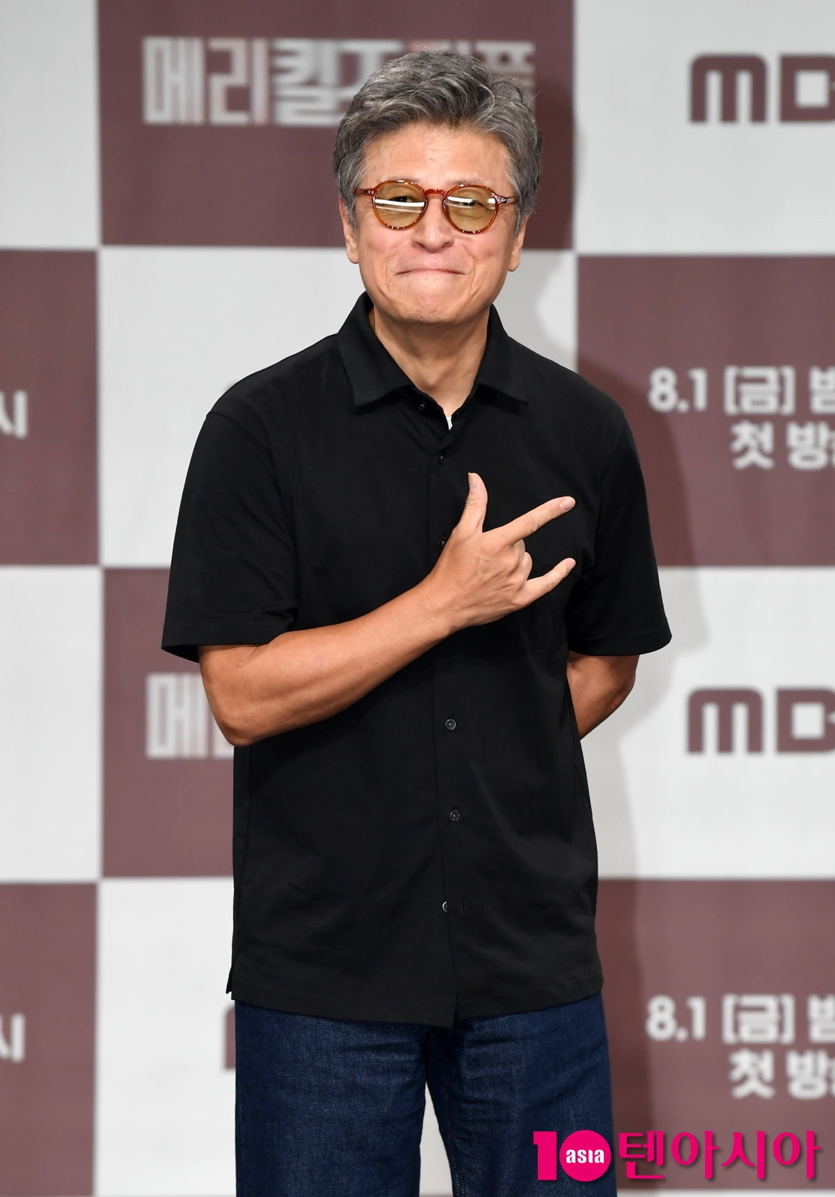 권해효, 폭염 날리는 호탕한 웃음[TEN포토+]
