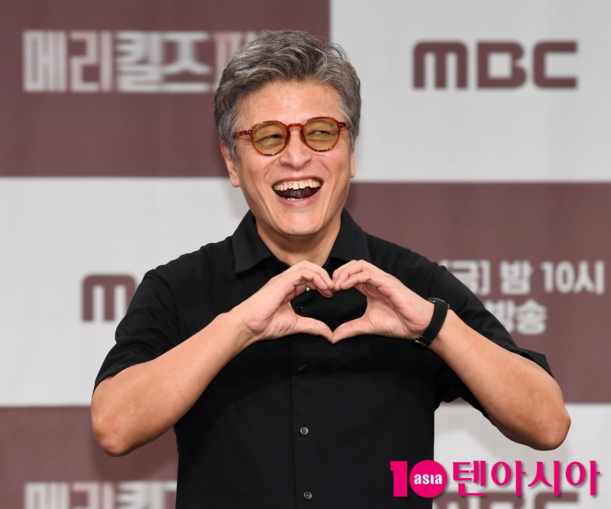 권해효, 폭염 날리는 호탕한 웃음[TEN포토+]