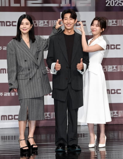 이보영-강기영-윤가이, 설레임 한가득[TEN포토+]