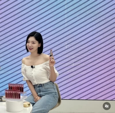 이다은, 재혼 3년차에 겹경사 맞아…뷰티 쇼호스트로 방송 진행