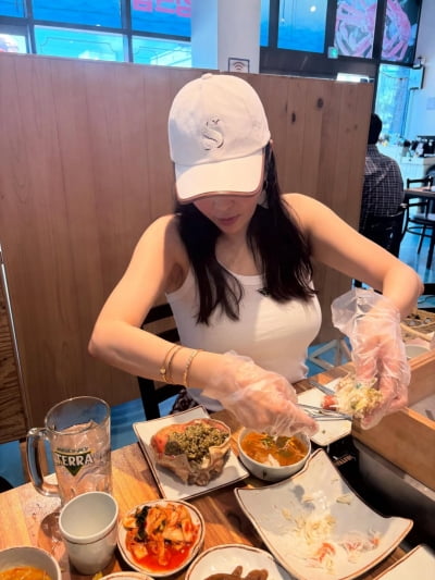 '94억 자가' 장영란, 대게 플렉스+먹방에도 탄탄한 몸매…'자기관리 최고네'