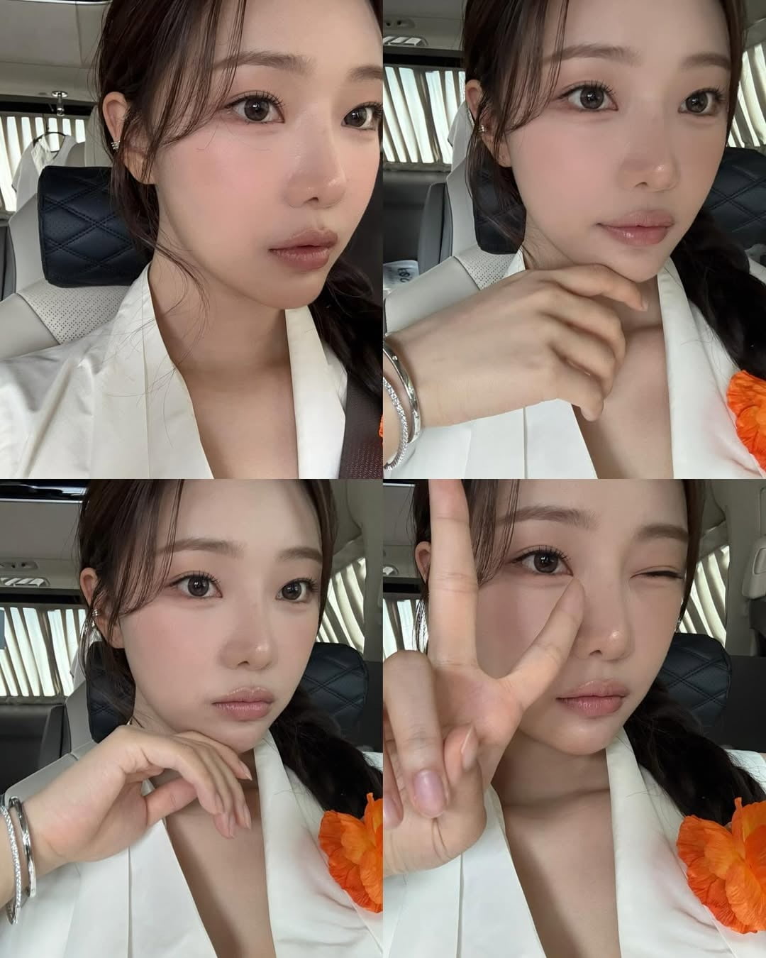Korean Star Lee Si-an Captivates Fans with Doll-like Beauty on Instagram