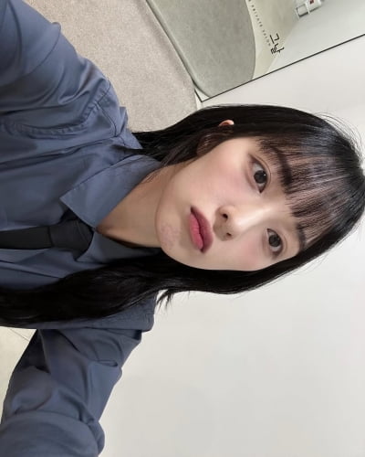 '결혼 11개월만에 파경' 김보라, 20대 같은 동안 비주얼…셔츠에 갸름한 V라인까지 '감탄만'