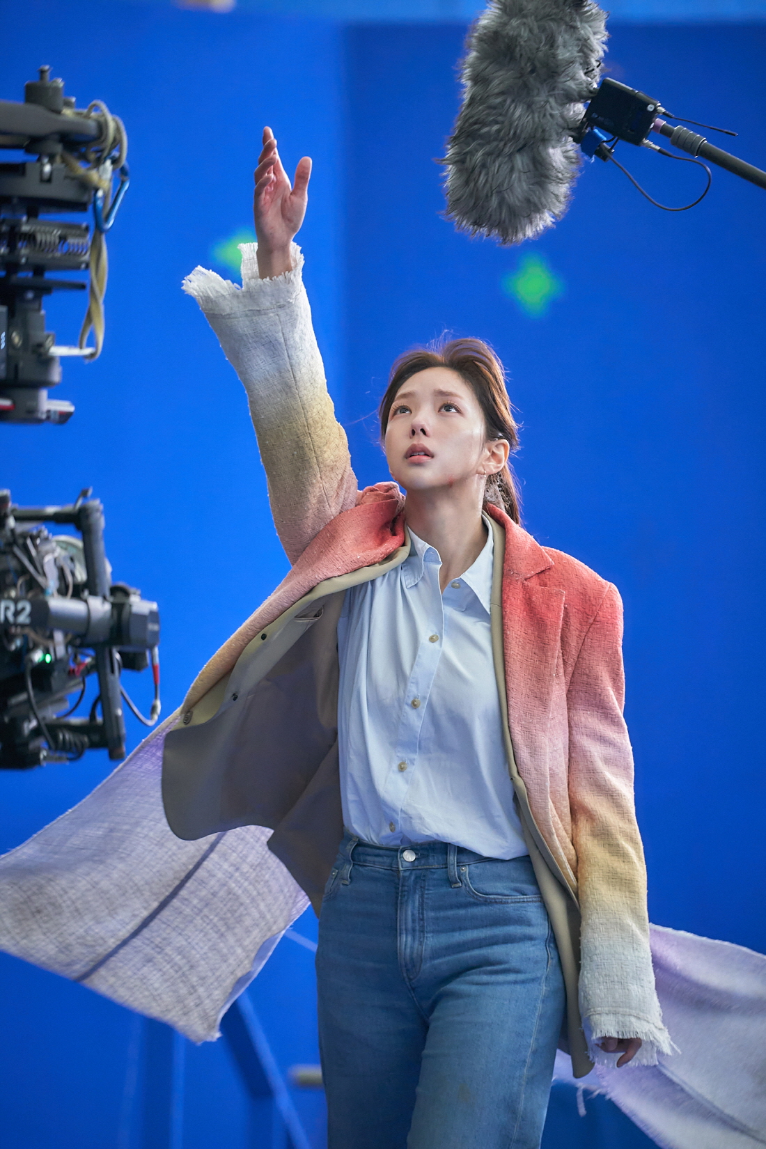 '전독시' 안효섭·이민호, 블루 스크린 앞에서도 캐아일체