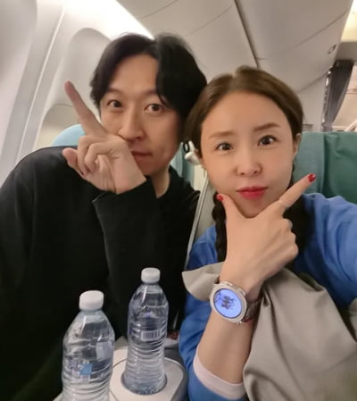 '예비 신랑' 문원 곁으로…♥신지, 시드니 떠나 드디어 귀국행 비행기 탑승