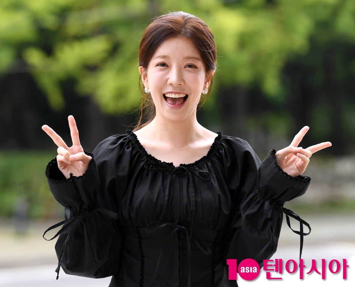 정인선, 여친짤의 정석...햇살같은 미소[TEN포토+]