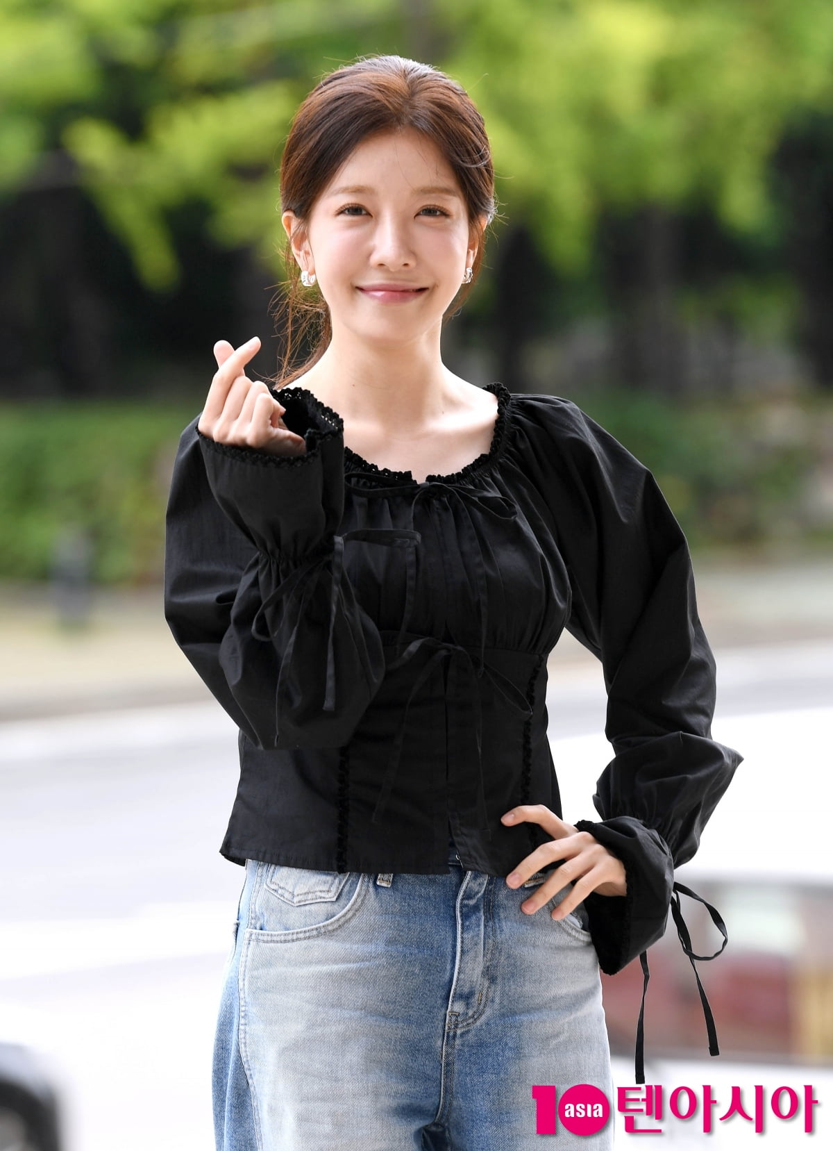 정인선, 여름햇살에 더해진 이쁨...캬르르르 즐거운 출근길[TEN포토+]