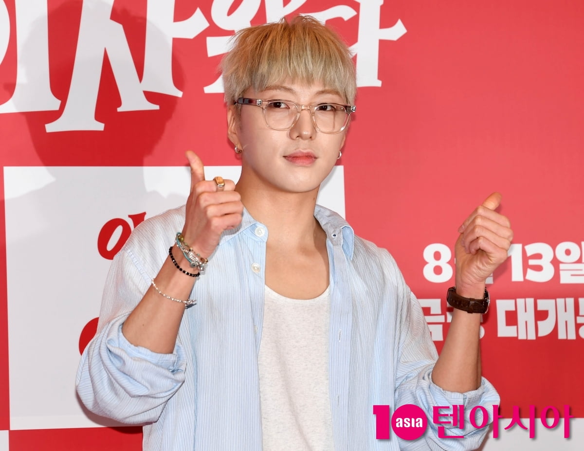 '악마가' 강승윤, 머리부터 발끝까지 센스 가득[TEN포토+]
