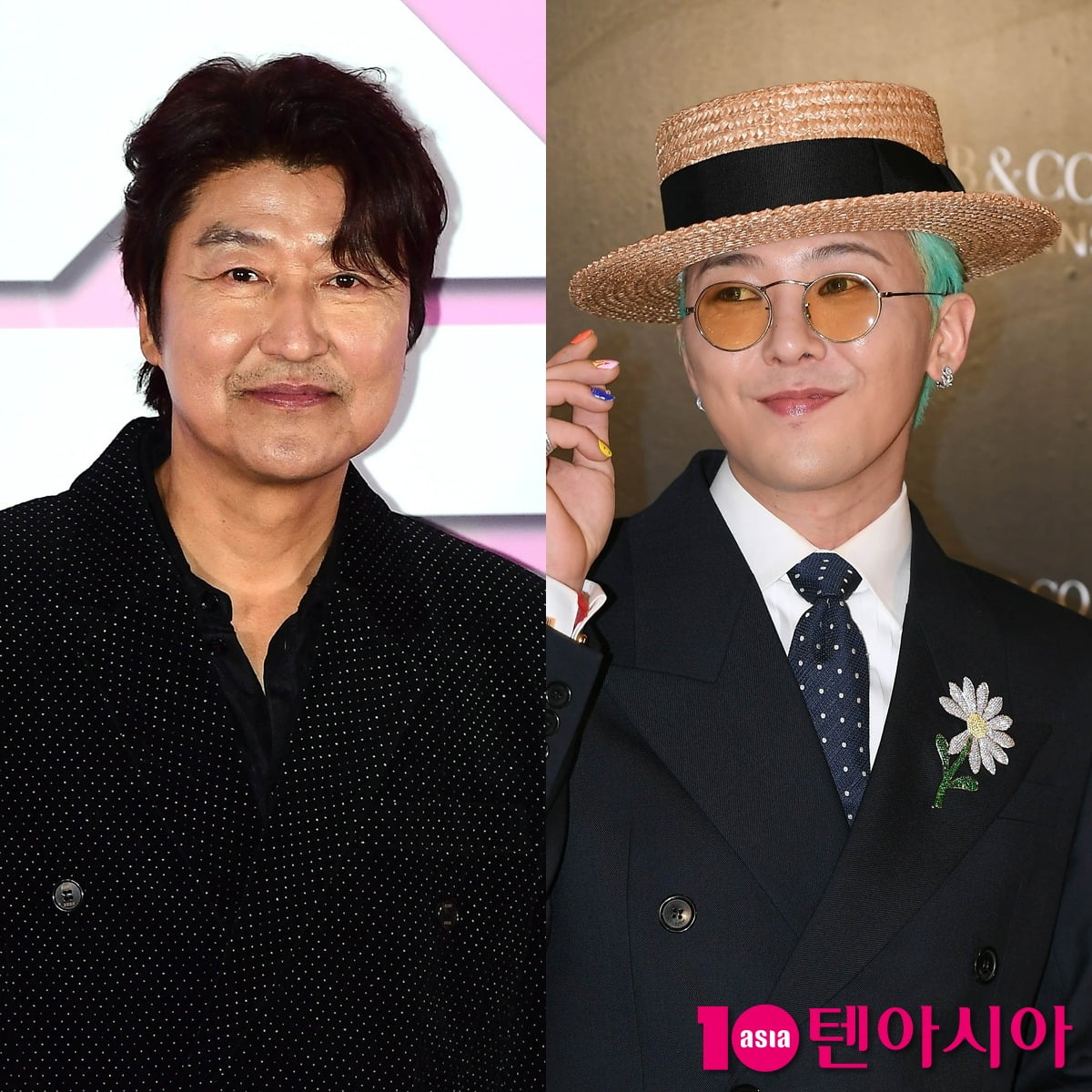 배우 송강호-가수 지드래곤/사진 = 텐아시아 사진DB