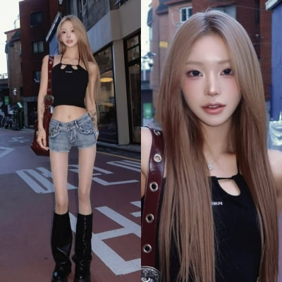 '성형 인정' 최준희, 걸그룹 미모로 재탄생 후 핫플만 돌아다닌다