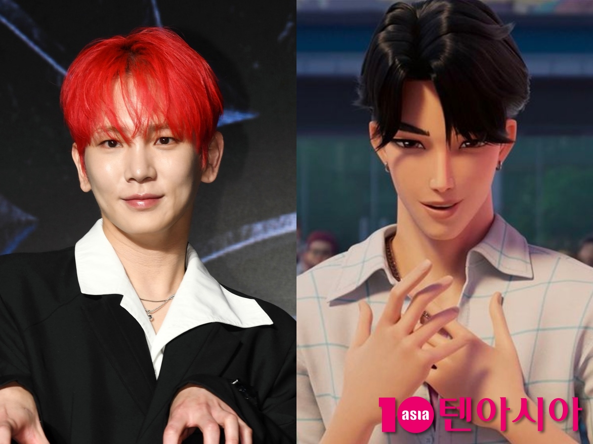 그룹 샤이니 키, 넷플릭스 '케이팝 데몬 헌터스' 진우 /사진=텐아시아 DB, 넷플릭스 제공