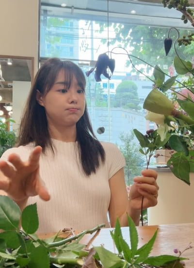 송지은, 에겐미 100% 일상…♥박위랑 수업까지 같이 들어