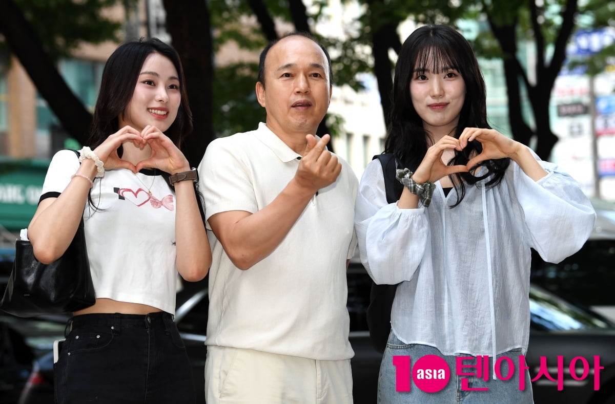 문승유-김광규-윤서아, 사랑이 넘치는 쫑파티[TEN포토+]