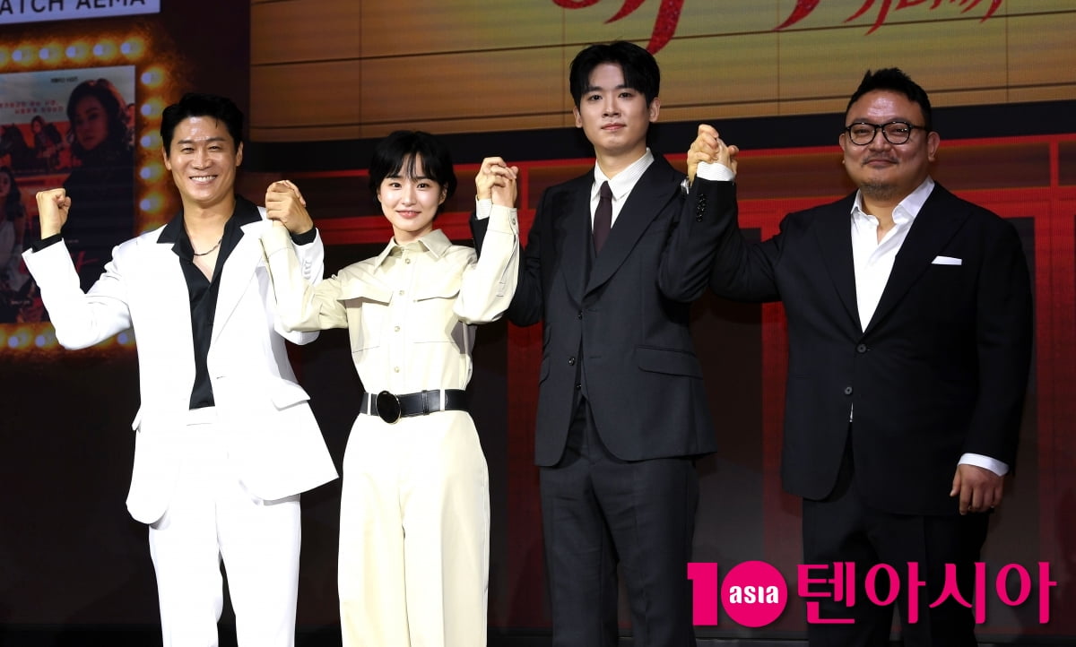 이해영 감독-방효린-진선규-조현철, '애마' 기대하세요[TEN포토+]