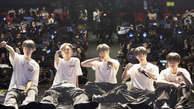 원팩트, '合'으로 완성한 첫 국내 단콘…"절대 잊지 못할 순간"
