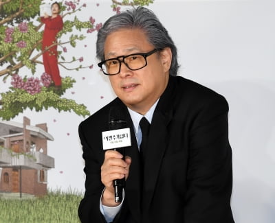 박찬욱 감독, '어쩔수가없다' 원작소설 읽고 20년간 영화화 노력했다[TEN포토]