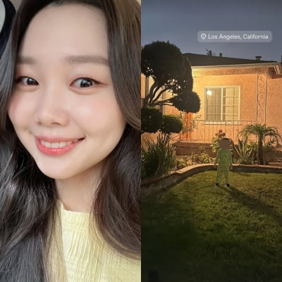 '美 로스쿨 합격' 김수민, 캘리포니아에서 새 출발…'마당있는 집' 눈길