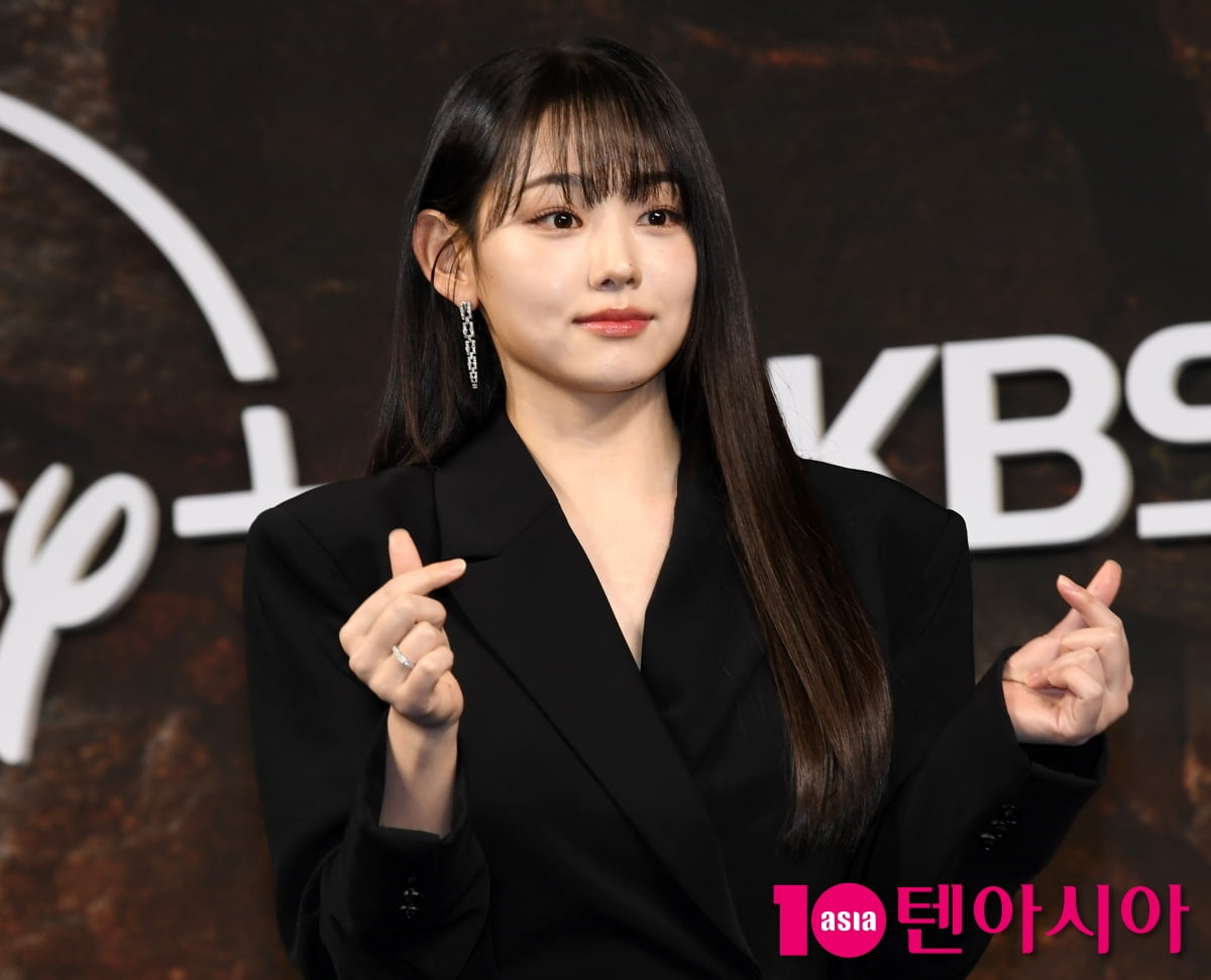 강미나, 계단 오르기도 힘든 초미니[TEN포토+]
