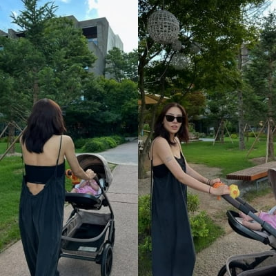 '이규혁♥' 손담비, 오늘 위해 '13kg' 뺐나…출산 후 첫 여름 휴가